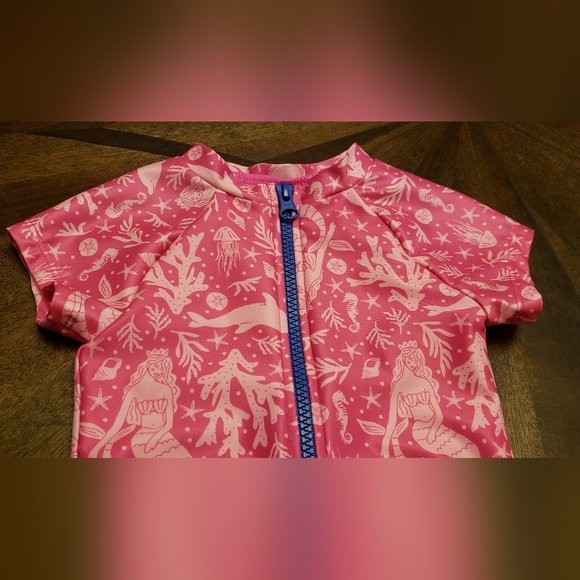 Sol Borne *NEW* Pink Mermaid Kids Swimwear Size 24m - Picture 10 of 10